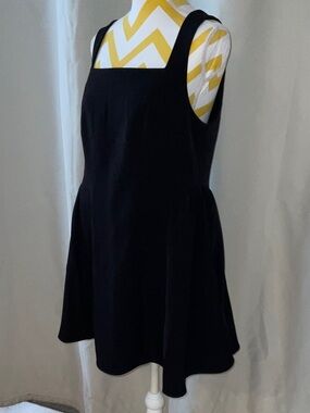 H&M Black Dress with Square Neckline